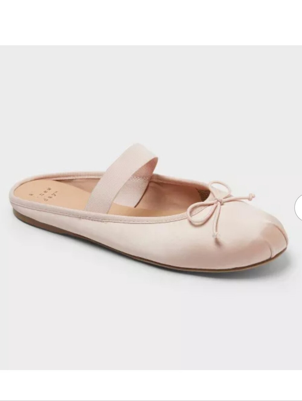 A New Day Imani Satin Slip-On Mules Pink